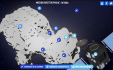 Infographie bilan mission Rosetta/Philae