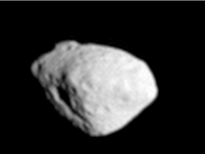C’est la 1ere fois qu’un astéroïde de type E est survolé par une sonde. Crédits : OSIRIS/MPS/LAM/Université de Padoue.