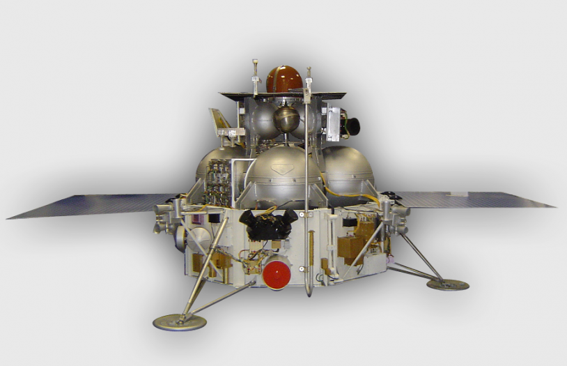 Sonde Phobos-Grunt. Crédits : Roscosmos.